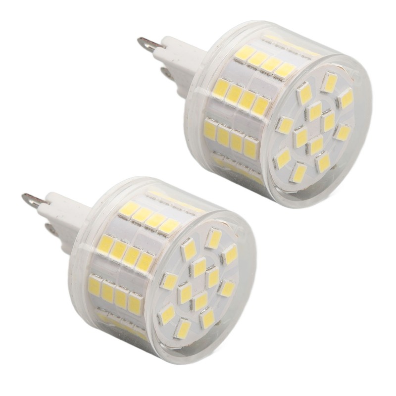 2Pcs G9 LED Light Bulb 600LM 52 Beads G9 Base