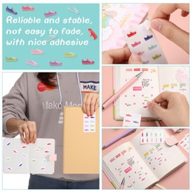 200 Pieces Stickers Workout Stickers Monthly Planner Journal Stickers Fitness Decorative Workout Tracker Stickers for Kids Planner (Mixed Colors)