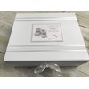 White Cotton Cards Gorgeous Baby Memories, Large Keepsake Box, Silver