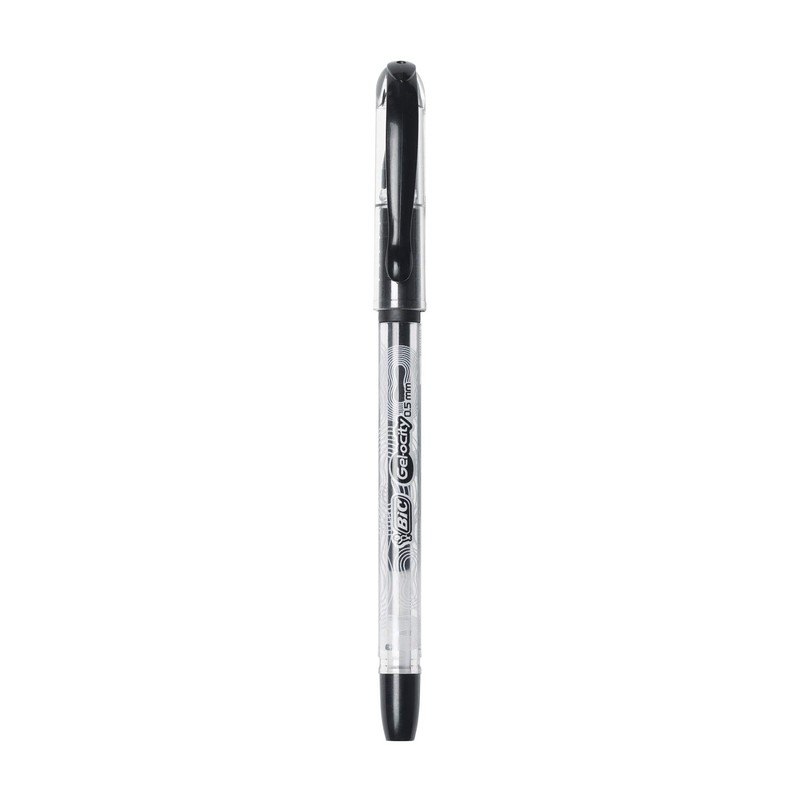 BIC Gel-ocity Smooth Stick Gel Pens, Fine Point, 0.5mm, Assorted