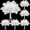 Retrowavy 200 Pieces Natural Ostrich Feathers Bulk Plumes Flower Arrangement