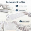 Clear Trash Can Liners 10-15 Gallon Garbage Bags 24'' x