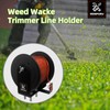 IRENPORU Adjustable Width (4.65"-9.54") Weed Wacker Trimmer Line Holder,Line Spool