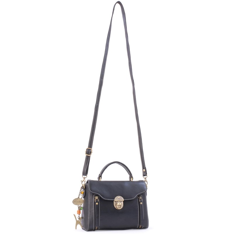 Catwalk Collection Handbags - Athena Women's Leather Shoulder Bag -