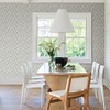 A-Street Prints Ting Taupe Lattice Wallpaper