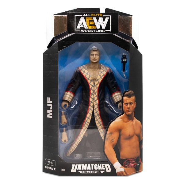 Ringside MJF - AEW Unmatched Series 2 Toy Wrestling Action Figure