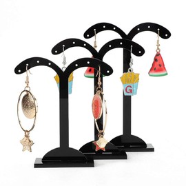 Three-Piece Earring Holder, Earring Organizer/Jewelry Holder Display Rack Stand, Earring Display Stand Jewelry Stand Jewelry Stand(Branches)