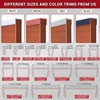 Rubber Edge Trim, Flexible Self-Adhesive U Shaped Peel and Stick
