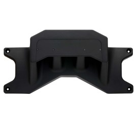 Ladder Hanger for Garage Wall Ladder Holder Heavy Ladder Rack, Ladder Accessory, Plastic, Black/Orange, (15097)