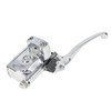 25mm Chrome Universal Motorcycle Left Right Handlebar Hydraulic Clutch Brake