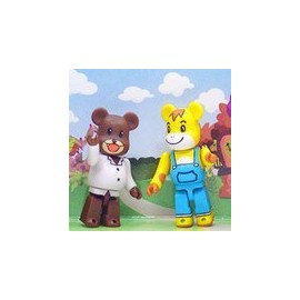 トイザらス限定　ベアブリック　レオナルド博士とキリン村のなかまたち　メディコムトイ