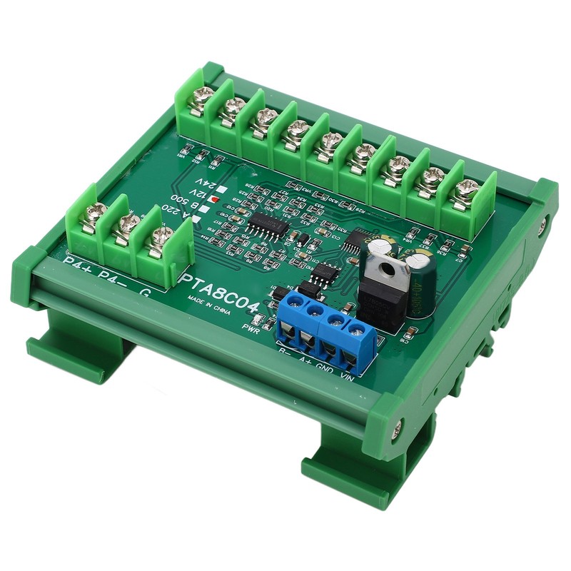 Temperature Sensor Module Resistance Collection PT100 RTD RS485 with Guide