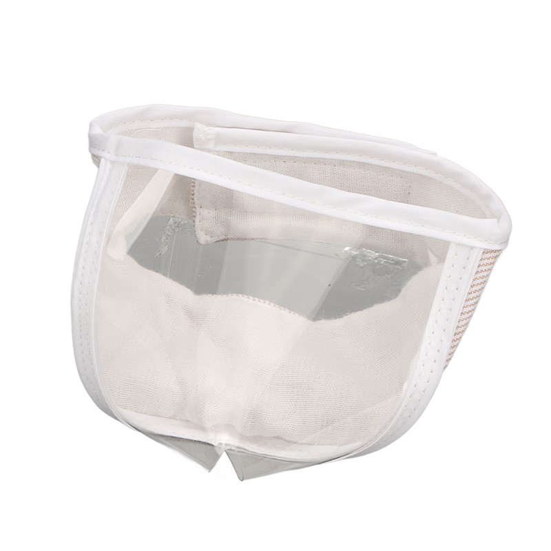 Transparent Cat Muzzle Prevent Licking Biting Barking Breathable Cat Muzzle