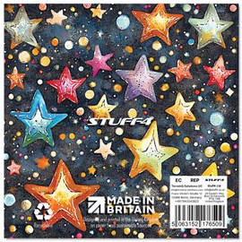 Stuff4 5th Birthday Card Girl - Purrfect Cat Balloons - Cat Birthday Card for 5 Year Old Girl, Age 5 Girls Birthday Cards Fifth Birthday Card, 5.7 x 5.7 Inch Cats Greeting Card