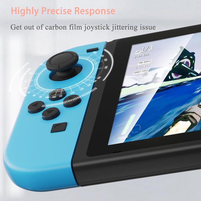 GuliKit TMR Joystick Replacement for Joycon, No Drift, High Precision,