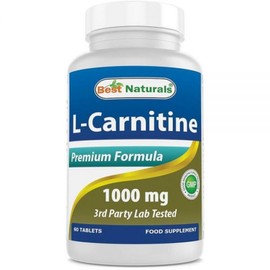 Naturals L Carnitine 1000mg Capsules 60 Tablets, 1 Piece / 네츄럴스 L 카르니틴 1000mg 캡슐 60정, 1개