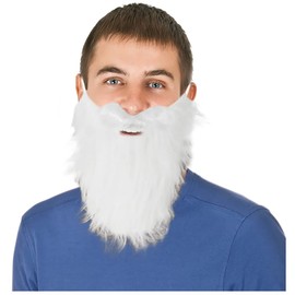 Fake White Beard Dwarf Beard Garden Gnome Beard Costume Santa Beard 7 Dwarf Costume Beard Prospector Beard