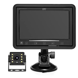 BOYO VTC207AHD - Vehicle AHD Backup Camera System with 7” Monitor and Backup Camera for Car, Truck, SUV and Van (Installation Friendly Design)