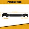 Leriton Double Ended Valve Wheel Wrench Cast Steel Hand Valve