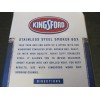 Kingsford Set of 2 Kingsford Stainless Steel Smoker Boxes Turns