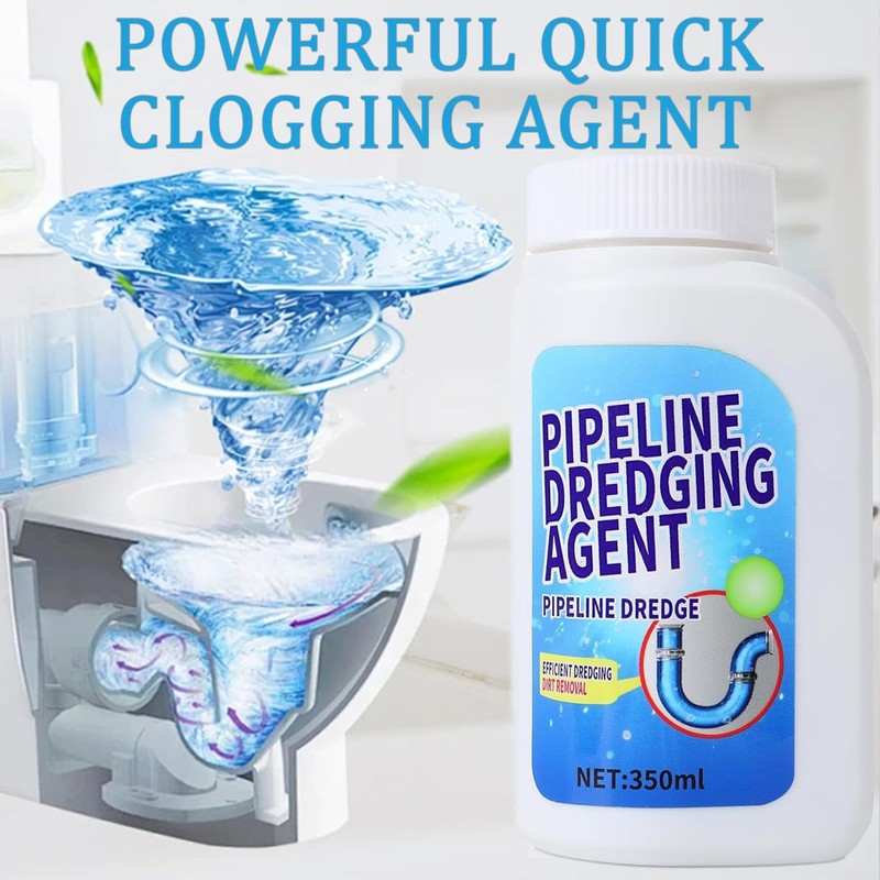 Powerful Pipe Dredging Agent - 350ml Drain Clog Remover |