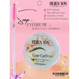 Helen Von Jabón Artesanal Para Cejas Efecto Planchado Natural