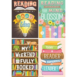 Teacher Created Resources Reading is Fun Small Poster Pack (TCR6629)