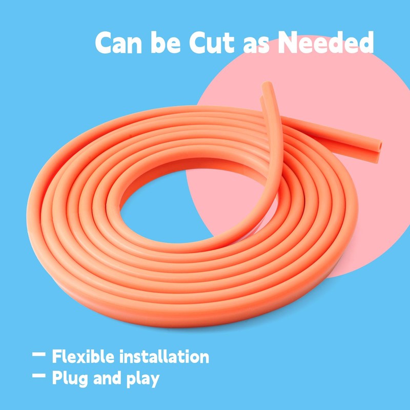 13ft Heat Resistant Silicone P-Gasket Seal Replacement for Smoker Barbecue