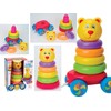 Fun Time Pull Along Stacking Teddy, 55005