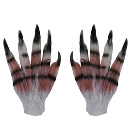 NOVELTY GIANT WWW.NOVELTYGIANT.COM Adult Devil Monster Cosplay Costume Latex Gloves
