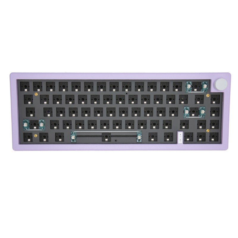 67 Keys DIY Mechanical Keyboard Kit with RGB Knob Wireless