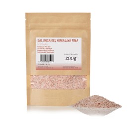 FRISAFRAN Himalayan Salt Fine 200 g Pink Crystal Salt Rock Salt Fine Himalaya Salt Rock Salt Natural Fine Himalayas Rose Salt Fine Himalayas Pink Salt Fine Himalayas Rose Salt Coarse Salt for Salt