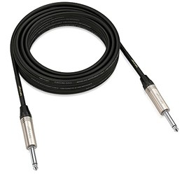 Behringer GIC-600 Cable para instrumento, Negro/Plateado