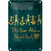Femer Tin Sign Alcohol 12 x 18 cm Tiki Bar