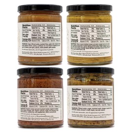 Brownwood Farms Flavored Mustard, Made in Small Batches, Sweet, Hot, Creamy and Delicious, From the Great Lakes Region (Variety, 10 Ounce)
