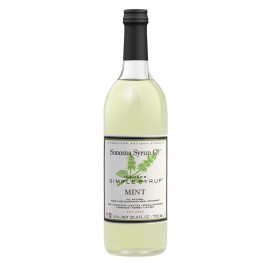 Sonoma Syrup Co Mint Infused Simple Syrup 25.4 Fl Oz All Natural Premium Quality For Drinks