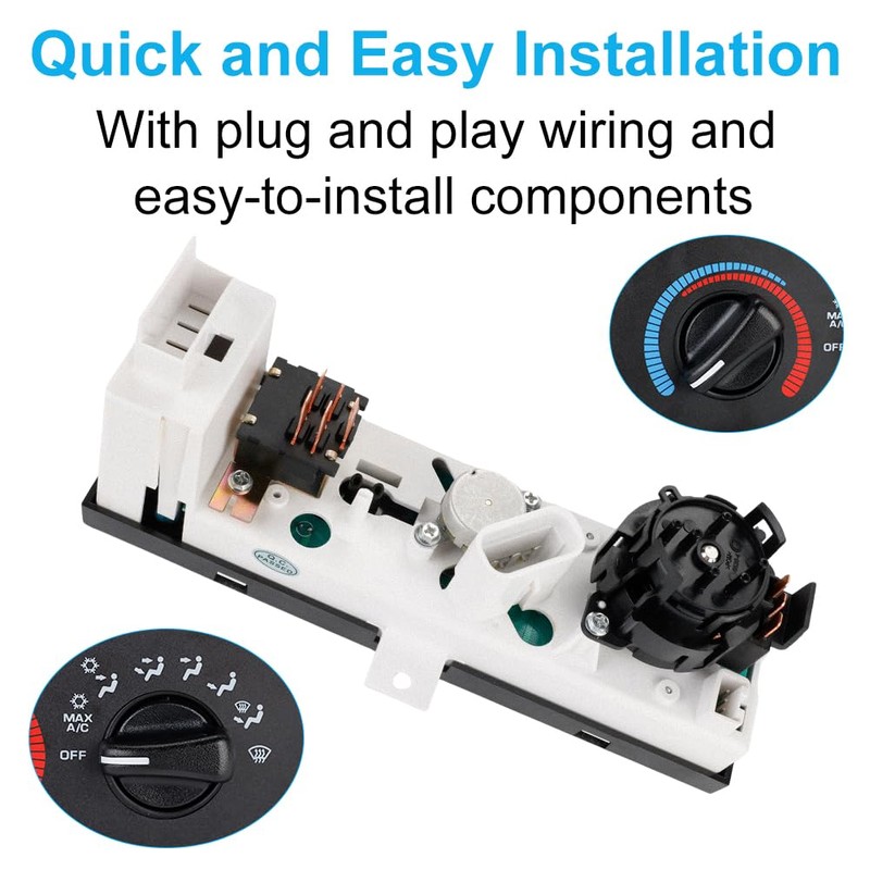 WATERWICH HVAC Climate Control Module Heater A/C AC Air Conditioning