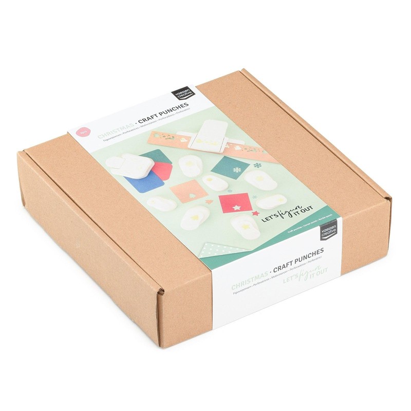 Vaessen Creative Punch Set – Motif Punch – Christmas –