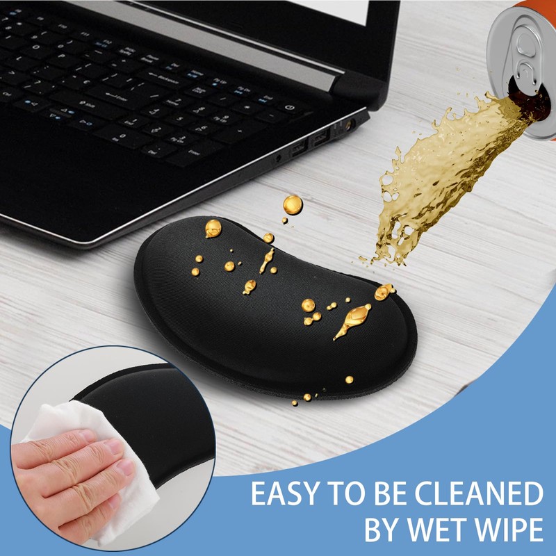 DSLSQD Mouse Wrist Rest, Ergonomic Wrist Rest, Non-Slip Base, Mouse