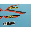 YAMAHA YTM200 TRI-MOTO 1983 DECAL DECAL GRAPHIC SET(#*Y55)