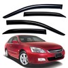 Lightronic Extra Durable Outside-Mount Auto Vent Window Visor, Fits 2003-2007