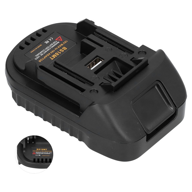 BS18MT Battery Converter Adapter for MAKITA 18V Battery BL1830 BL1840