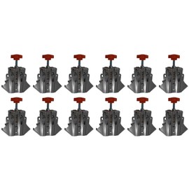 VMTW Stainless Steel 90 degree Right Angle Corner clamp Positioning squares Cabinet makers starter 12 pack.