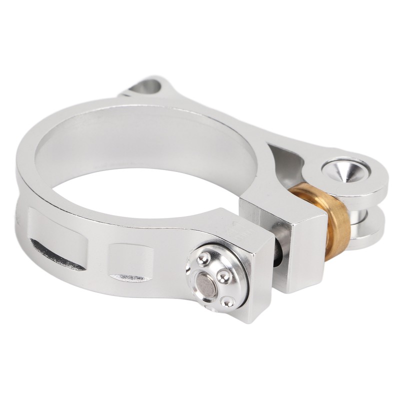 41mm Bike Seat Post Clamp CNC Aluminium Alloy Bicycle Quick