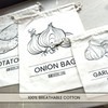A&M Natural Living Potato Bag, Onion Bag and Garlic Bag