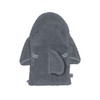 LÄSSIG GOTS Shark Children's Play Wash Mitt Terry Cloth Cotton