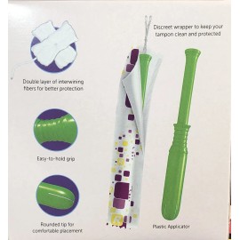 Regular Tampons For Active women - Up To 8 Hours All-Around Protection - 3 BOXES