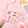30pcs Shoe Charms for Sneakers, Various Styles Shoelace Charms Pearls