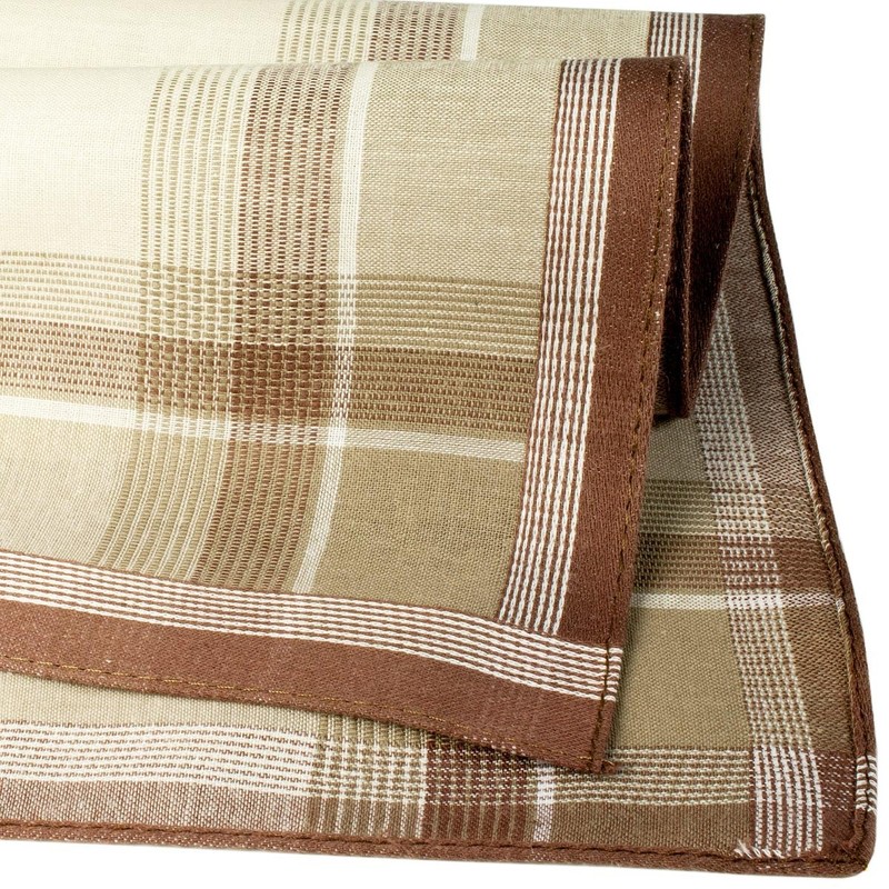merrysquare Traditional Large Men's Handkerchiefs - Large Format 40 cm