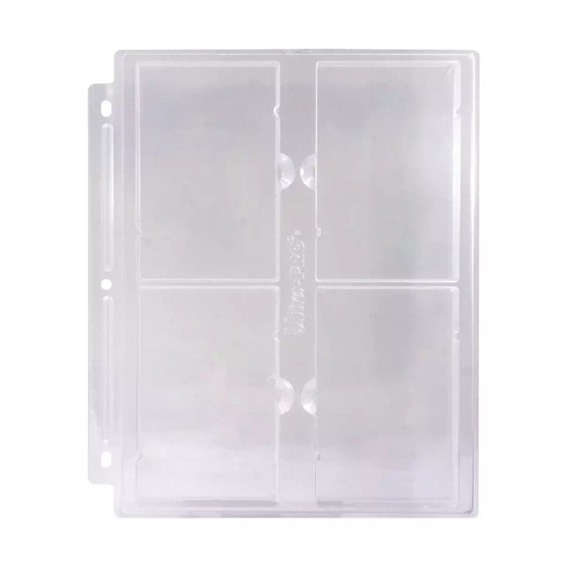 Ultra PRO 4 Pocket Binder Page 3 Hole Punched for